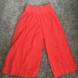 Wide leg Anthropologie pant